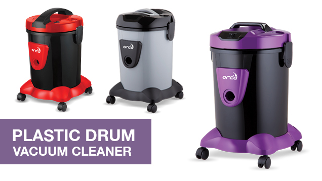 Plastic Drum Vacuum Cleaners